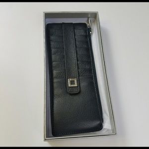 NWT Lodis Artemis RDIF Leather Credit Card Case